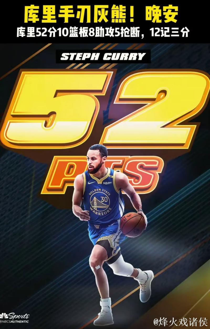 库里首节出战8分钟6中4,三分4中2得到10分1篮板 库里首节出战8分钟6中4,三分4中2得到10分1篮板